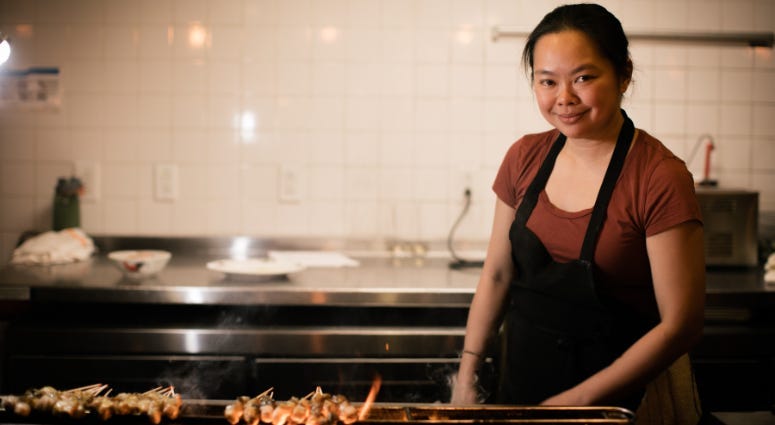 Angelina Branca, owner and chef of Saté Kampar
