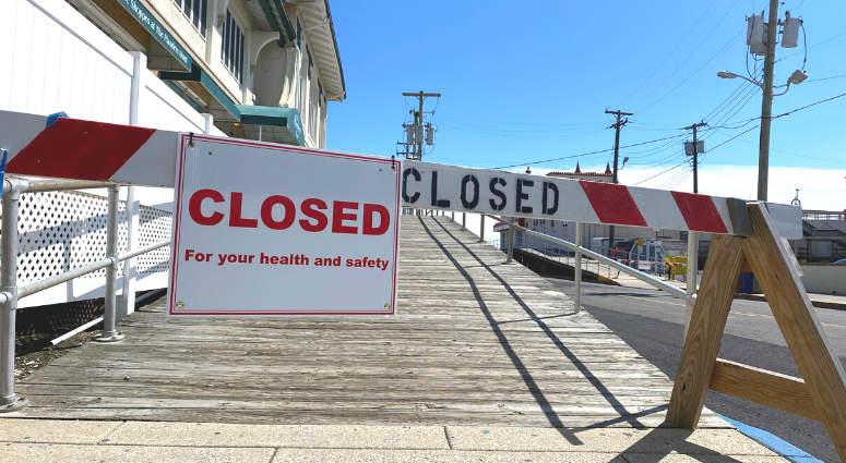 Ocean City beach closed due to coronavirus