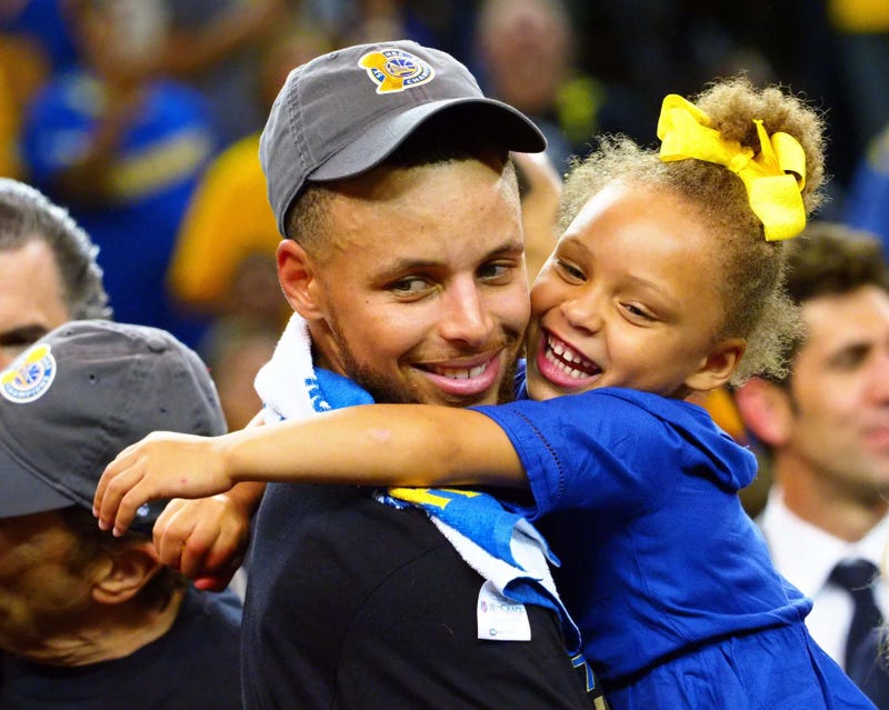 Stephen Curry, Riley Curry