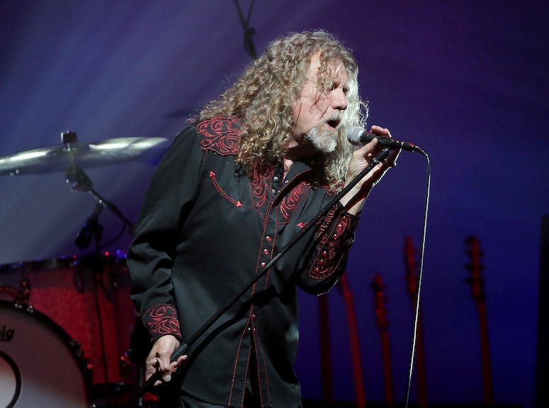 Robert Plant, Singing, Concert, Murat Theatre, 2015