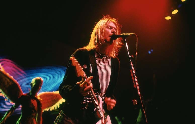 Kurt Cobain, Nirvana, Concert, Singing, New York Coliseum, 1993