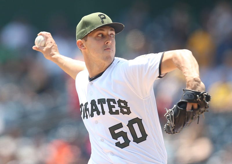 Jameson Taillon pitching