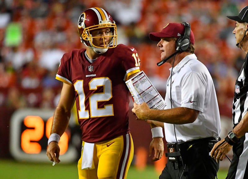 Schedule gives Redskins veteran QBs edge over potential rookie replacement.
