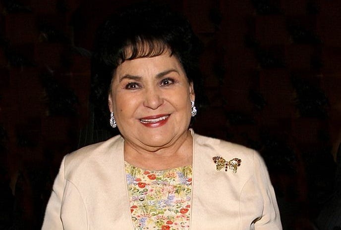 Carmelita dice que no hay ning n secreto en su vida, pues ha sido un libro abierto, pero le gustar a ver su historia reflejada en una serie. Carmen Salinas Lavoz Carmelita dice que no hay ningun s...