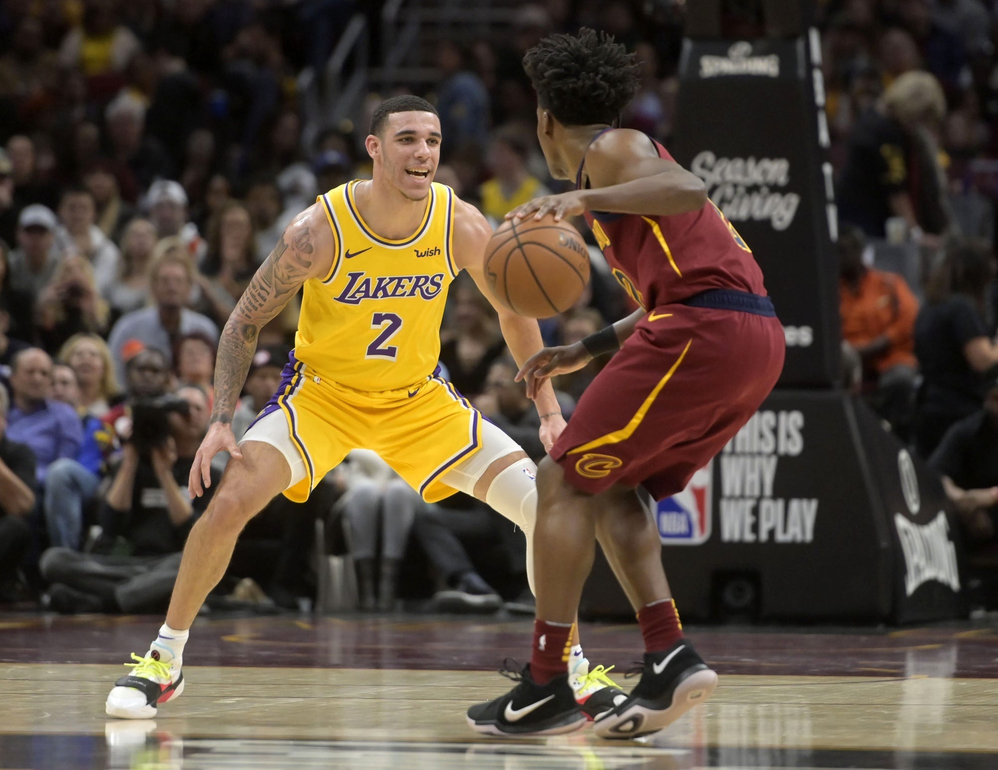 lakers vs cavs 216