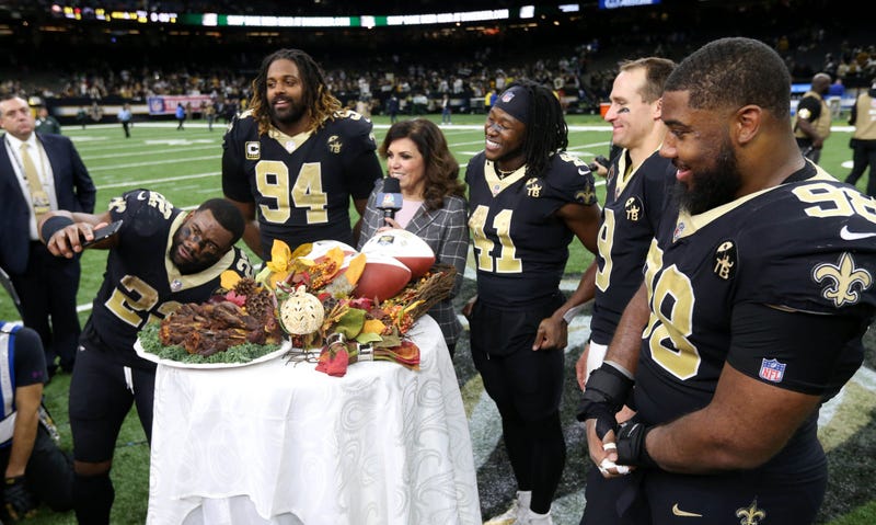 Saints on Thanksgiving