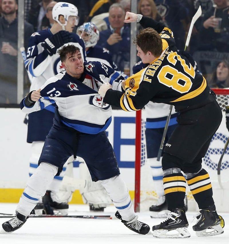 Trent Frederic and Brandon Tanev