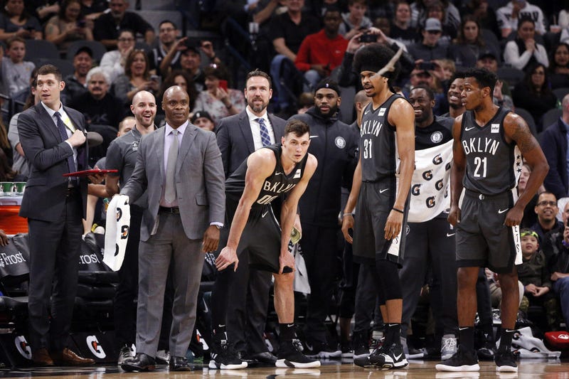 Brooklyn Nets looking at bats in San Antonio