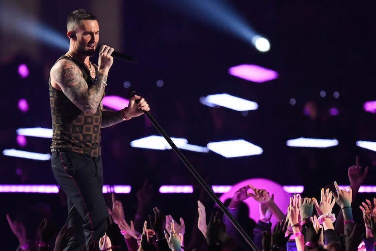 Adam Levine, Maroon 5, Super Bowl LIII, Halftime Performance