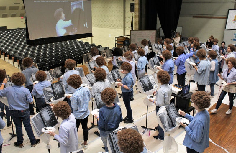 Kids Painting with Bob Ross