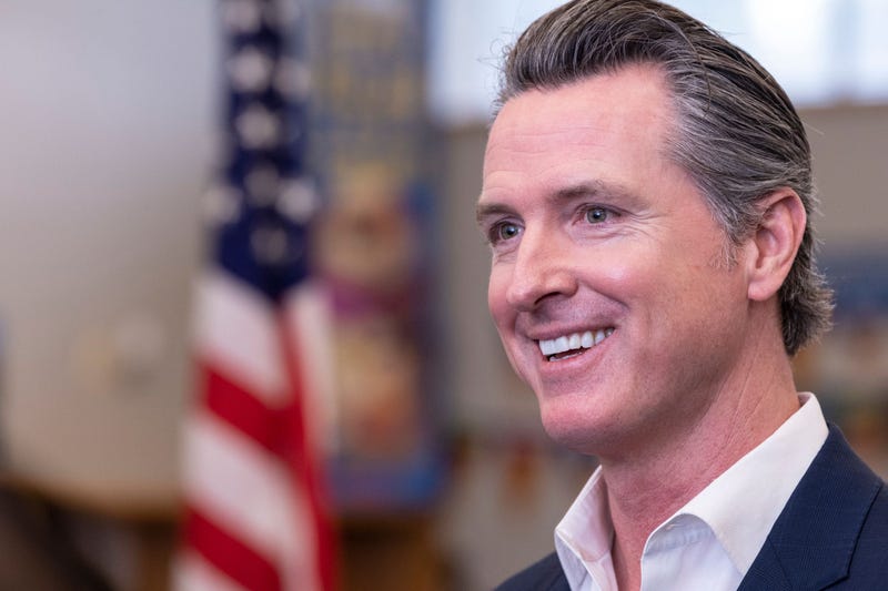 California Governor Gavin Newsom made a surprise visit to Riverview Elementary School in Parlier, Calif. on Wednesday, February 13, 2019.