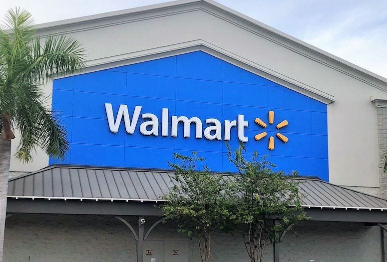 Walmart, Sign, Storefront, Florida