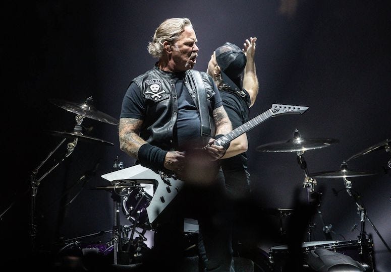 James Hetfield, Lars Ulrich, Metallica, Concert, WorldWired Tour, 2019