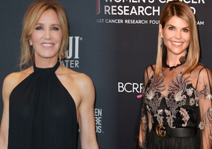 Lori Loughlin, Felicity Huffman charged in college bribe scandal Vpclife Celeb College Bribe