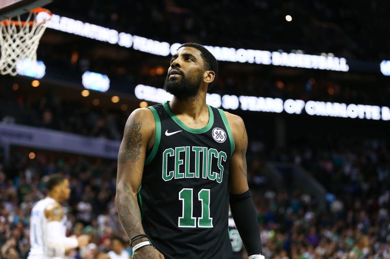 Boston Celtics guard Kyrie Irving