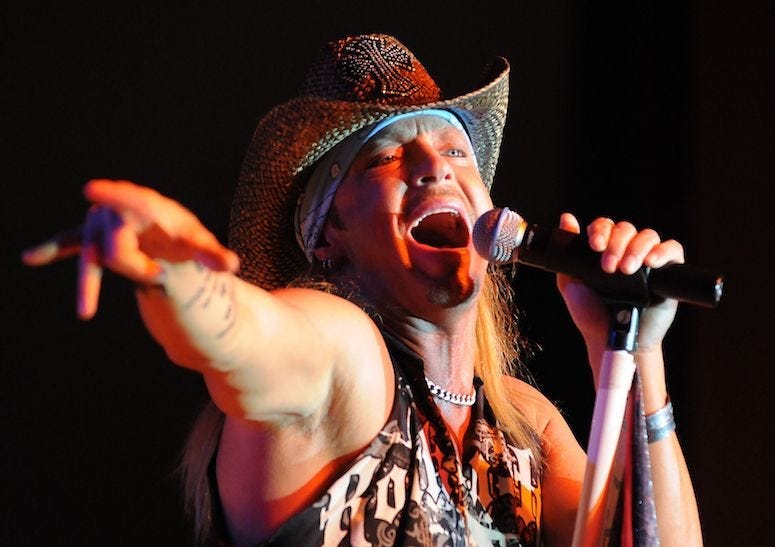 Bret Michaels, Posion, Singing, Concert, Oneida Bingo & Casino, 2010