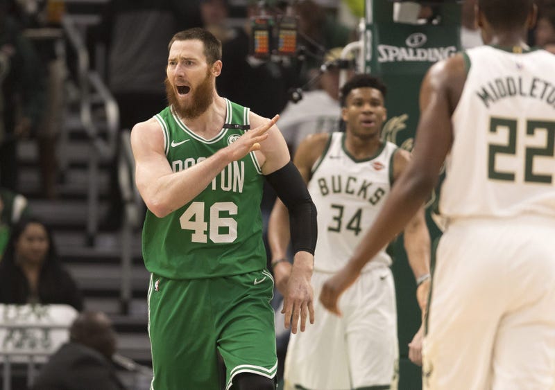 Celtics center Aron Baynes