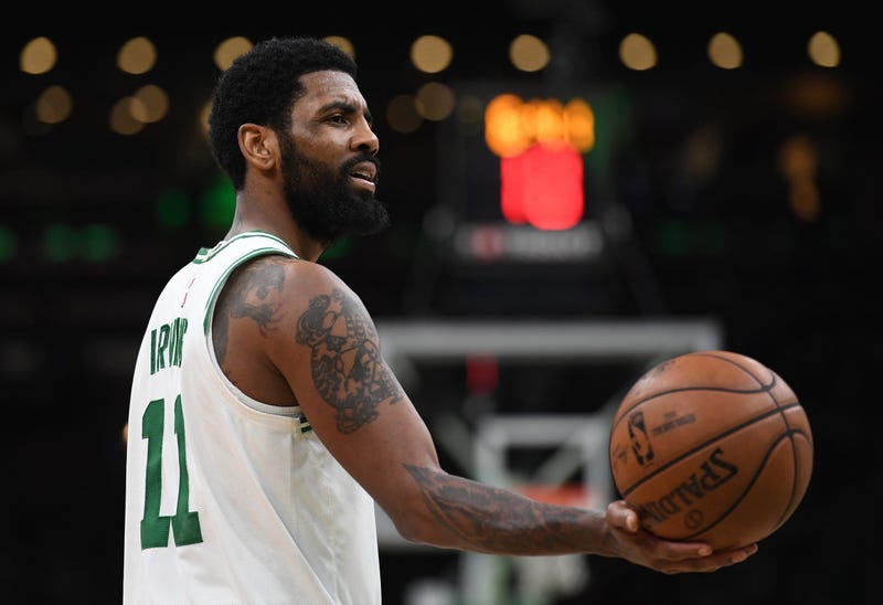 Boston Cetlics guard Kyrie Irving