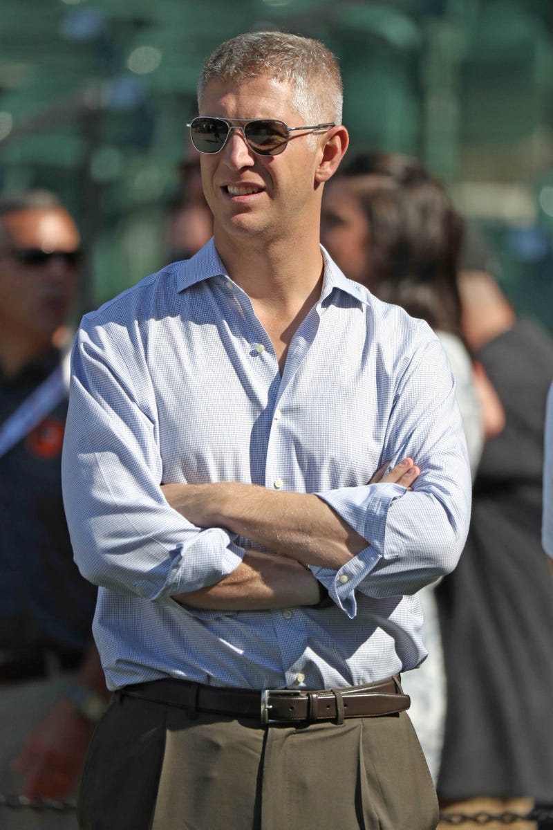 Orioles GM Mike Elias Watches From Afar