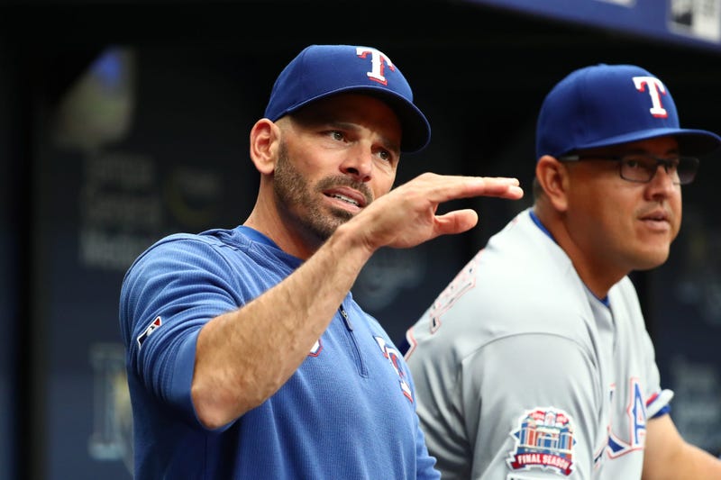 Texas Rangers manager Chris Woodward