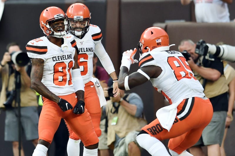 Rashard Higgins Baker Mayfield David Njoku