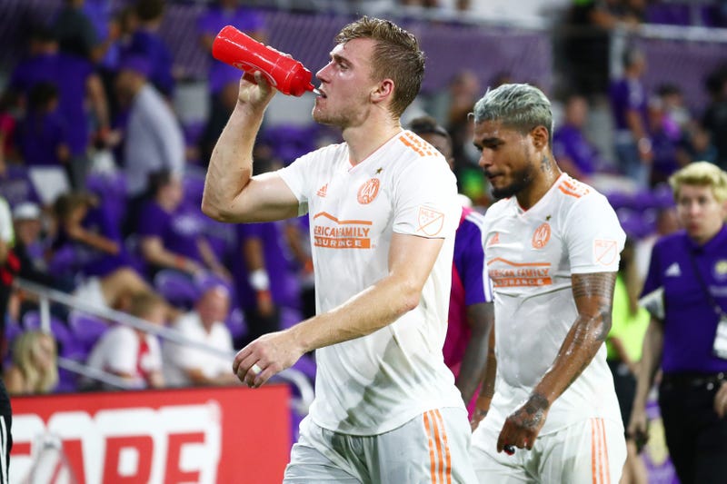 Atlanta United's Julian Gressel and Josef Martinez