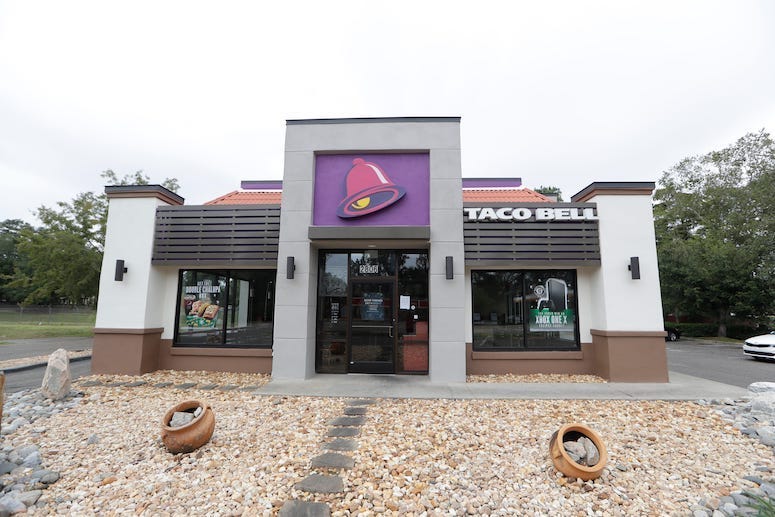 Taco Bell, Restaurant, Tallahassee, Exterior, 2019