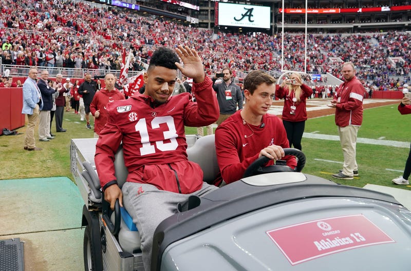 Alabama Crimson Tide quarterback Tua Tagovailoa