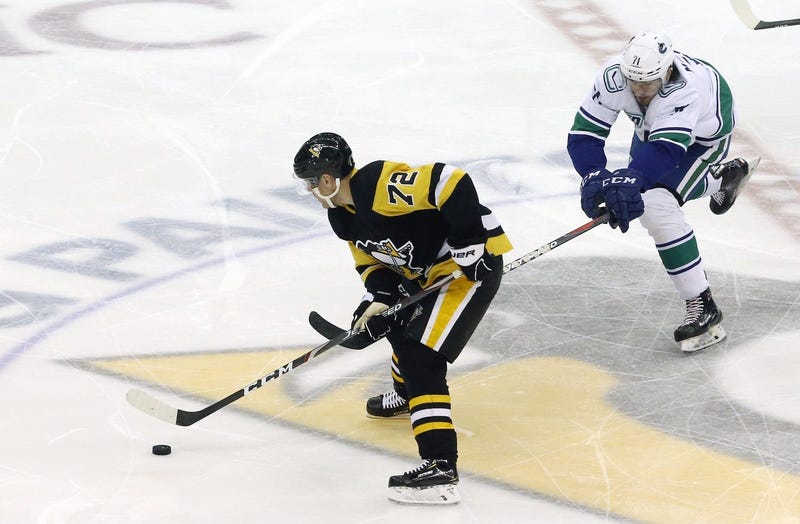 Penguins winger Patrick Hornqvist