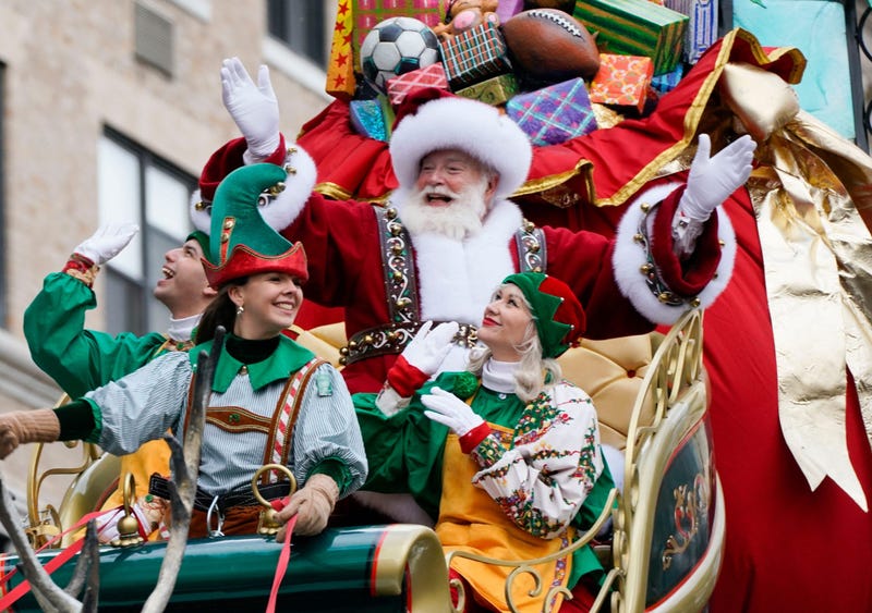 Macy's Parade Santa