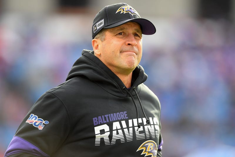 Ravens head coach John Harbaugh