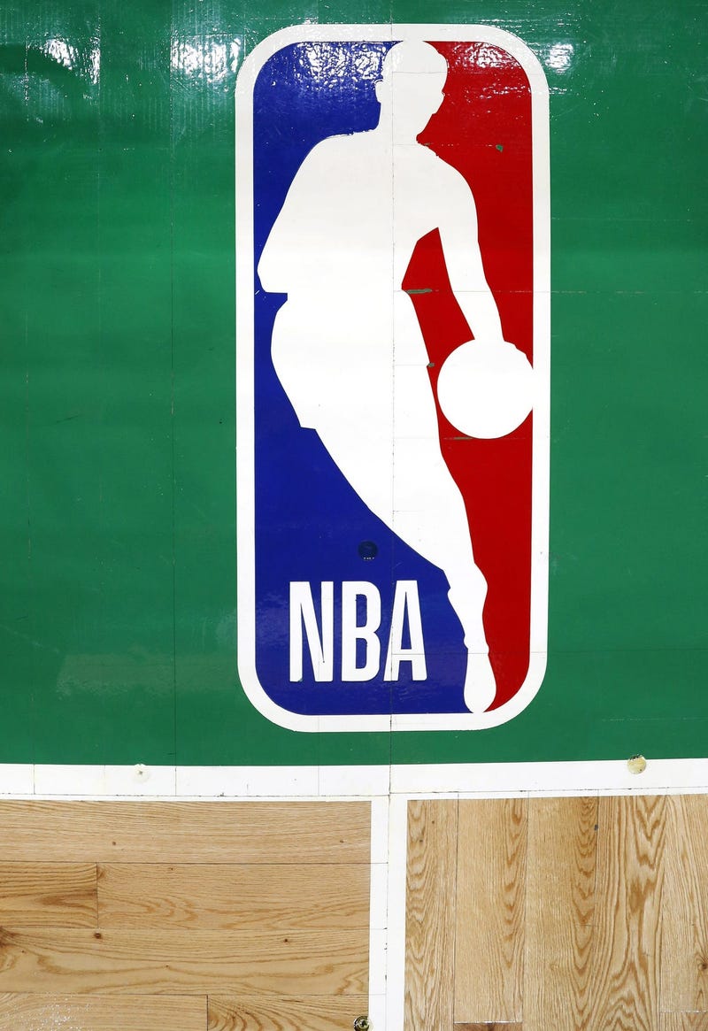 The parquet floor at the TD Garden