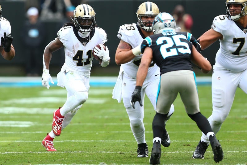 Alvin Kamara in Saints win