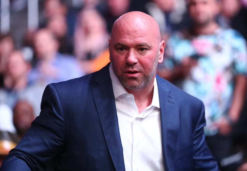 UFC president Dana White in attendance during UFC 246 at T-Mobile Arena.