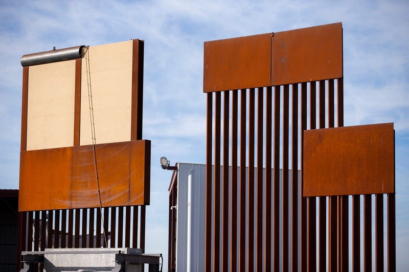 parts of the southern border wall