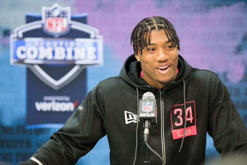 Isaiah Simmons at NFL Combine