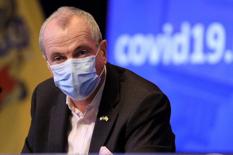 New Jersey Governor Phil Murphy listed to a question during his Friday, June 26, 2020