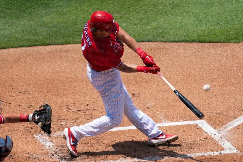 Philadelphia Phillies first baseman Rhys Hoskins