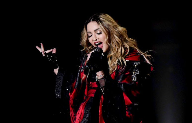 Madonna, Concert, Singing, American Airlines Arena, 2016