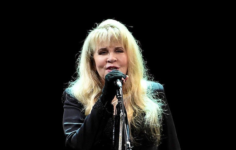 Stevie Nicks, Concert, Singing, Black, BB&T Center, 2016