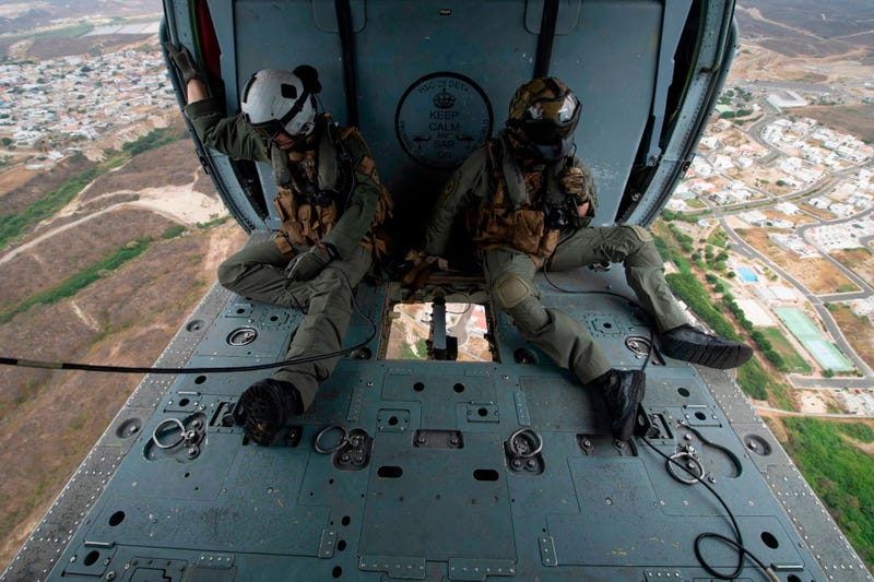 USNS Comfort Conducts Flight Operations with HSC 28
