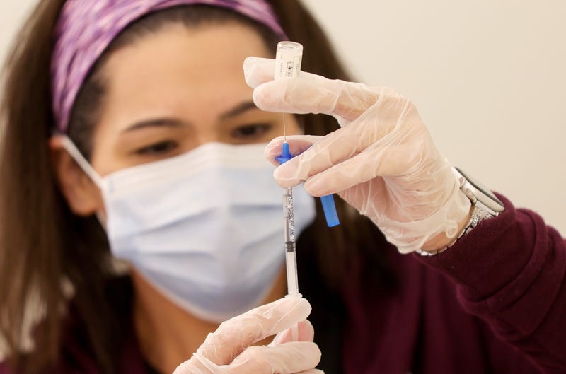 Vaccination clinic nurse