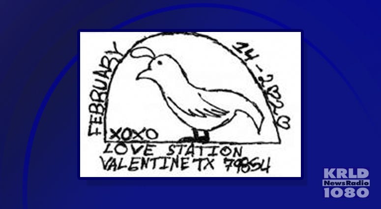 Valentine Texas Postmark