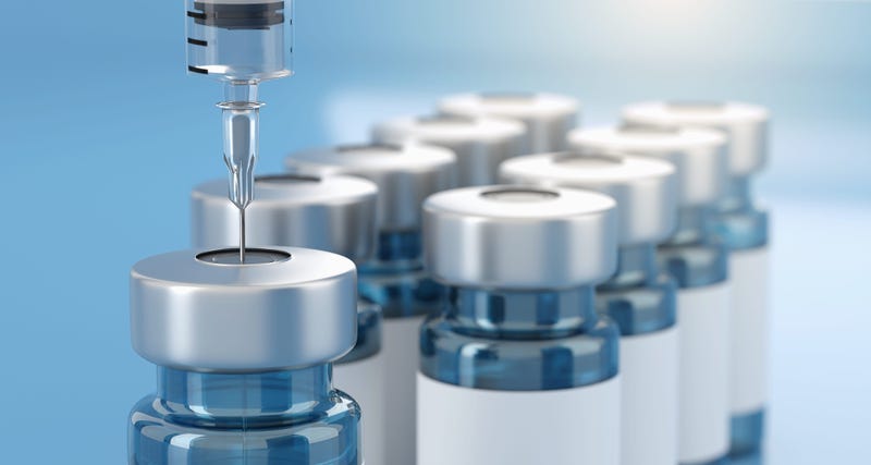 Vaccine medicine bottle, covid-19 vaccination