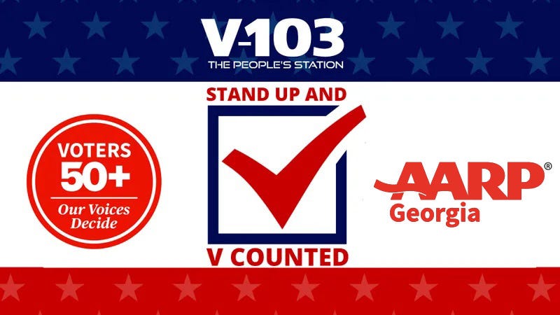 Get up and V Counted