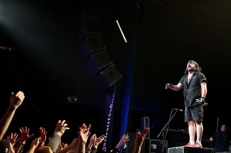 Vinnie Paul of Hellyeah performs during the Jagermeister Music Tour at The Electric Factory on February 19, 2011 in Philadelphia, Pennsylvania.
