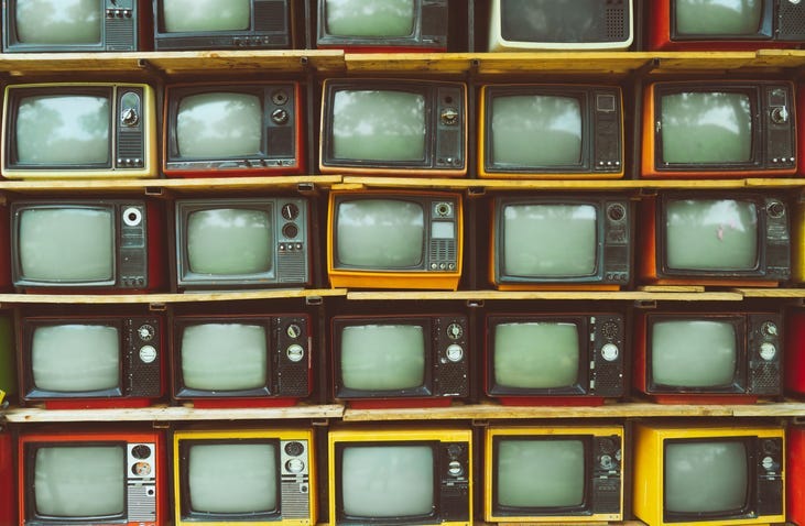 vintage television