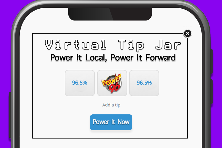 Virtual Tip Jar - Power It Local, Power It Forward