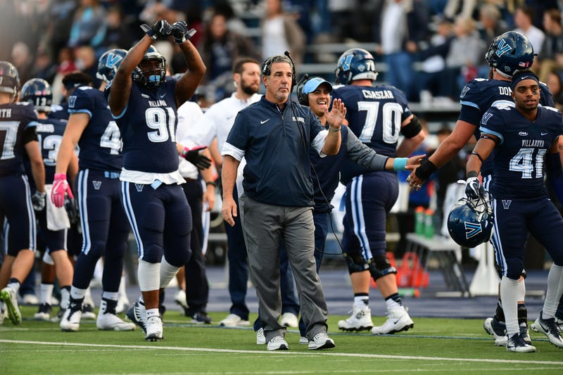 Villanova head football coach Mark Ferrante