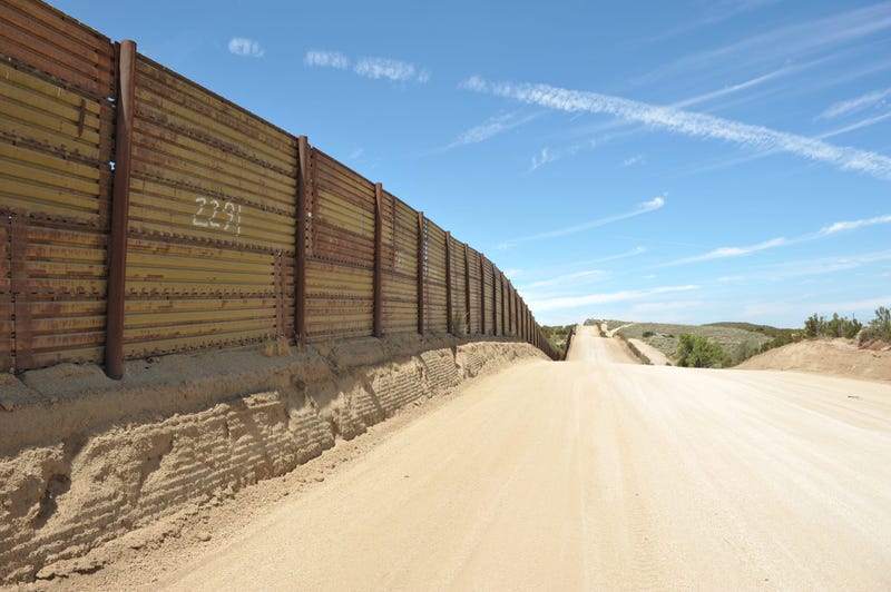The southern USA-Mexican border